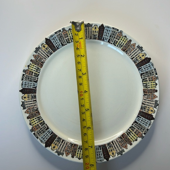 Vintage All Dutch TS Holland Houses Plate - Picture 3 of 3